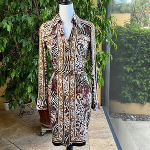 Cache Dress,  Tiger print! Size 2.